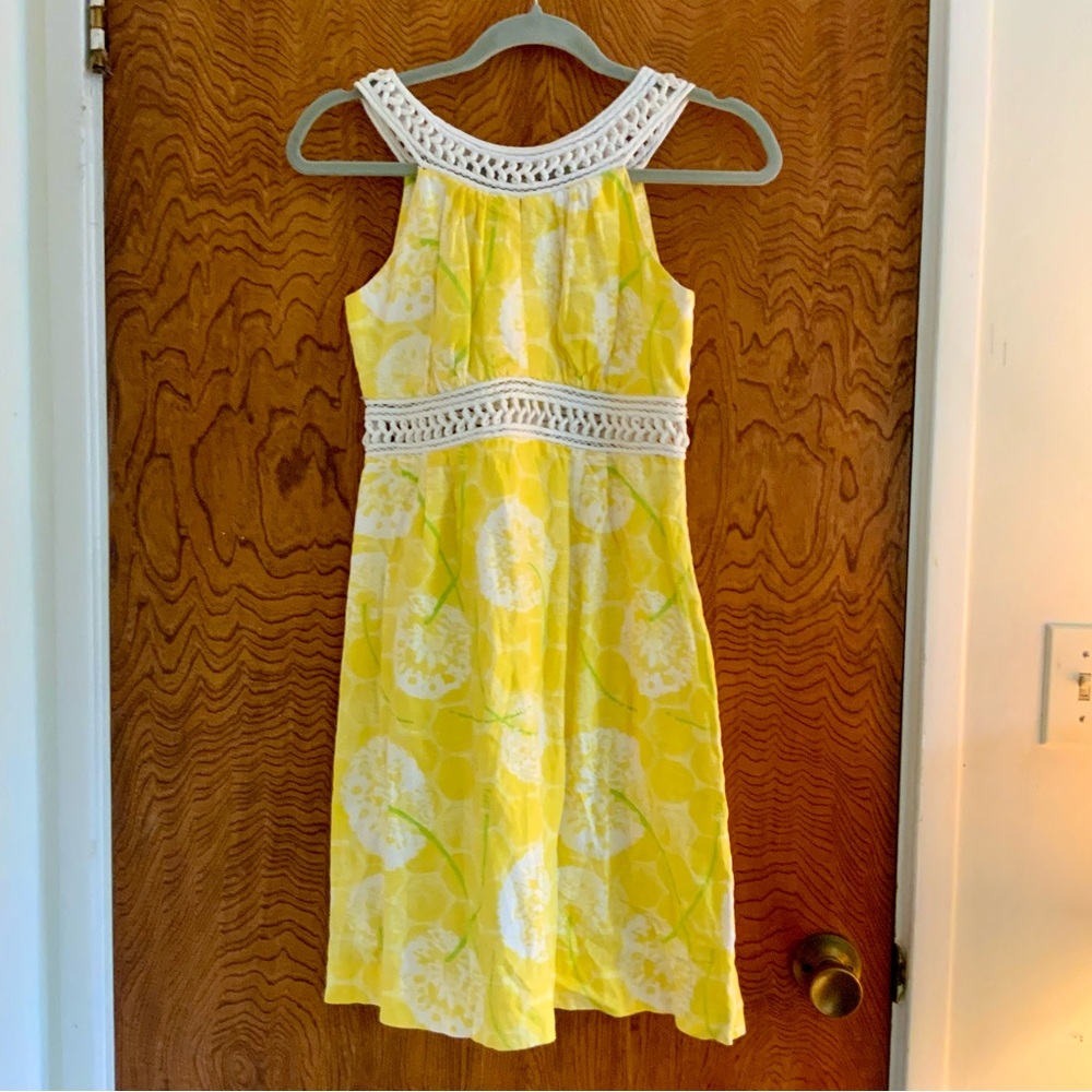 Lily Pulitzer Honeycomb and Dandelion Dress